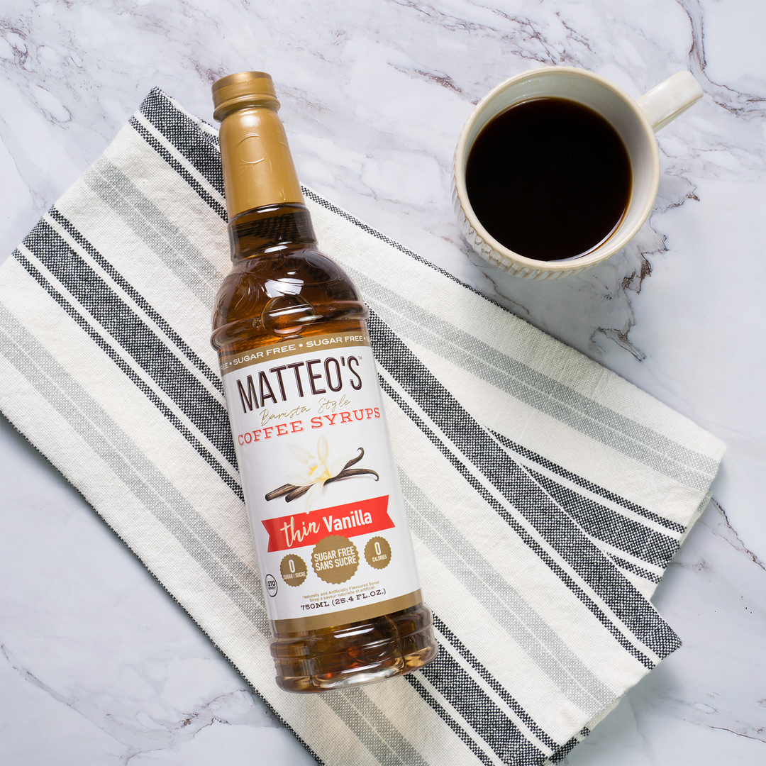 Matteo's - Sugar Free Coffee Syrup - Vanilla