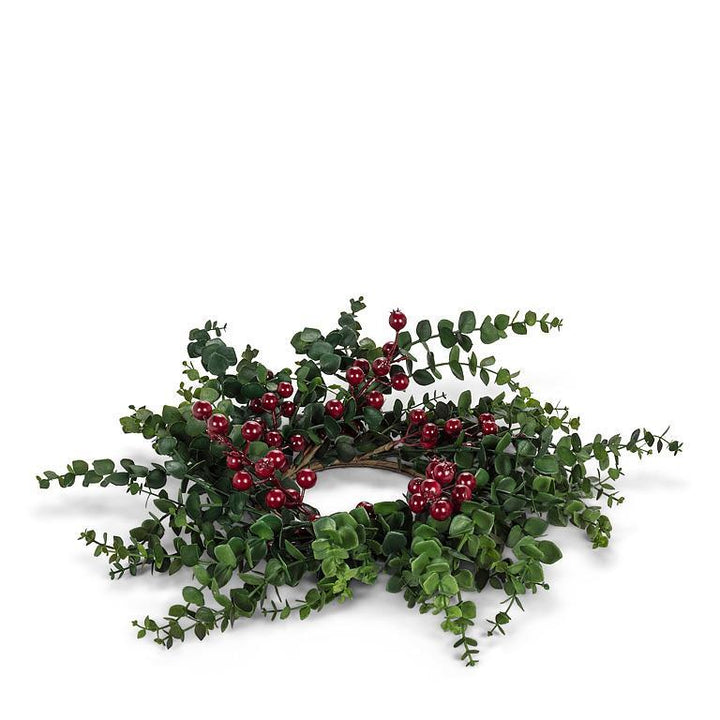 Abbott Collection - Eucalyptus & Berries Candle Ring