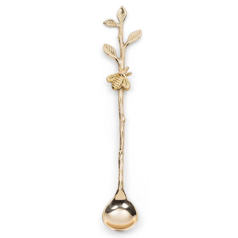 Abbott Collection - Long Spoon with Bee on Twig