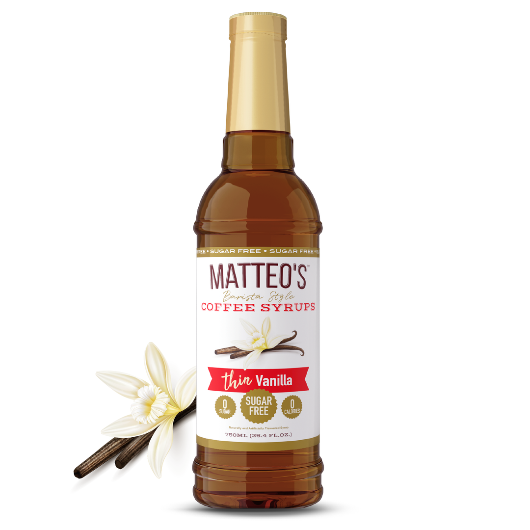 Matteo's - Sugar Free Coffee Syrup - Vanilla