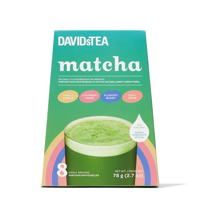 David's Tea - Variety Pack Matcha Single Serve