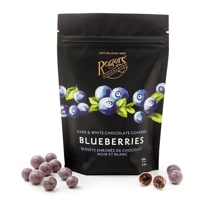 Rogers' Chocolates - Dark Chocolate Blueberries