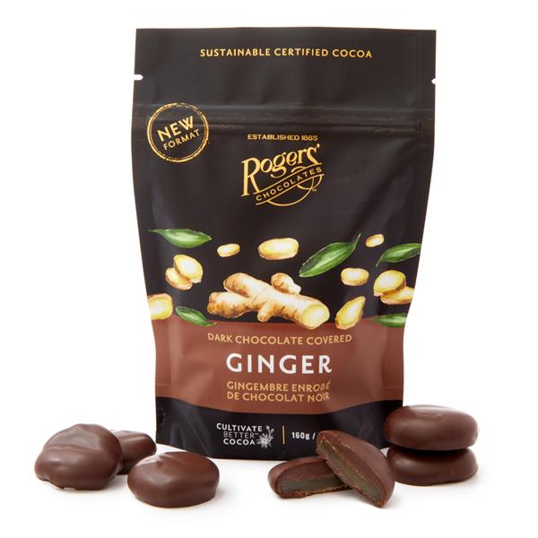 Rogers' Chocolates - Dark Chocolate Ginger
