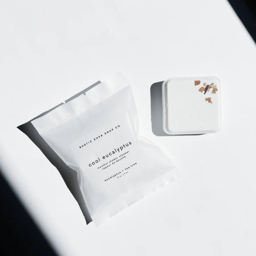 Rustic Shea Soap Company - Menthol Shower Steamers (50g)