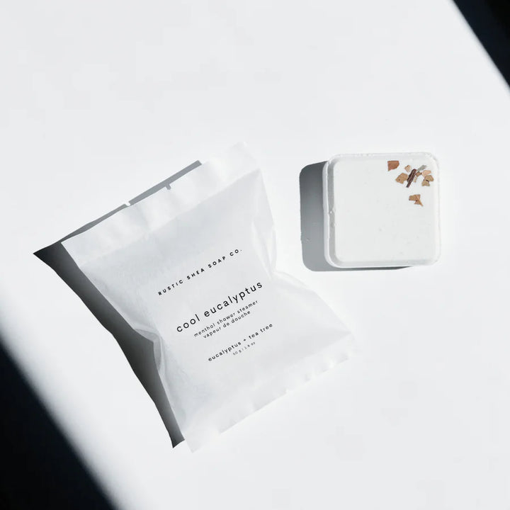 Rustic Shea Soap Company - Menthol Shower Steamers (50g)