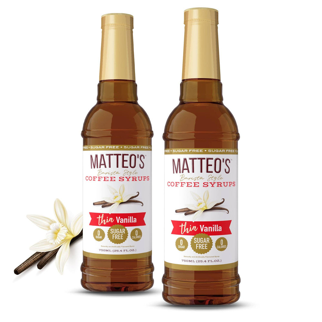 Matteo's - Sugar Free Coffee Syrup - Vanilla