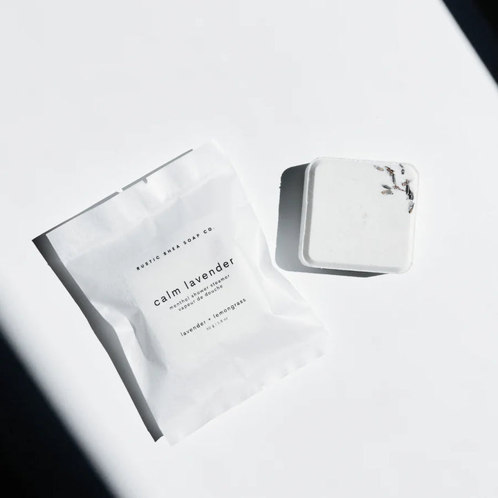 Rustic Shea Soap Company - Menthol Shower Steamers (50g)