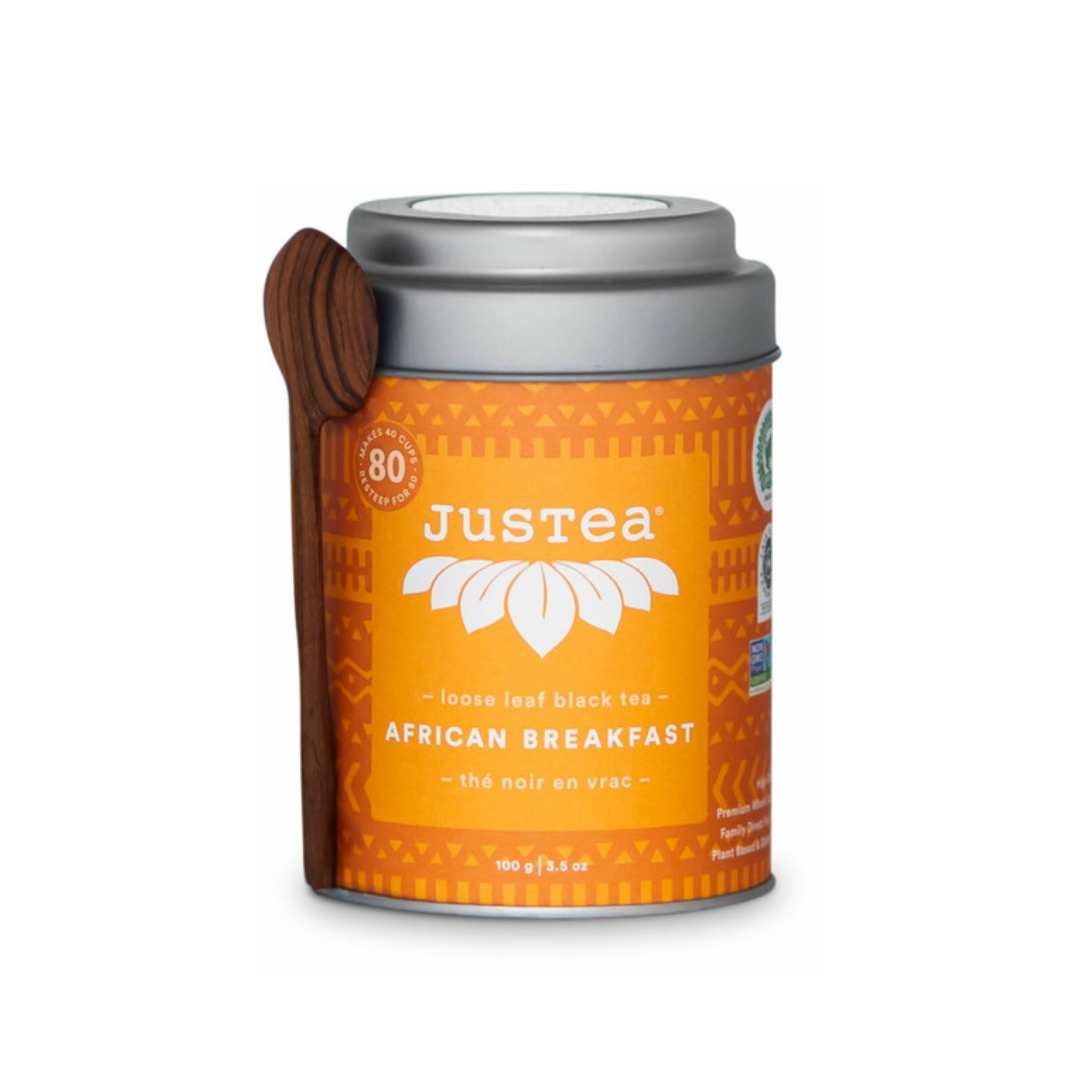 JusTea - Fair Trade Tea Tin (Loose Leaf)