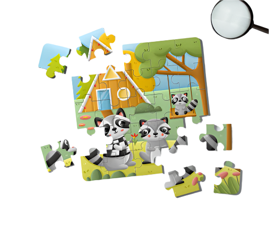 Burbaby - Wooden Kids Puzzles