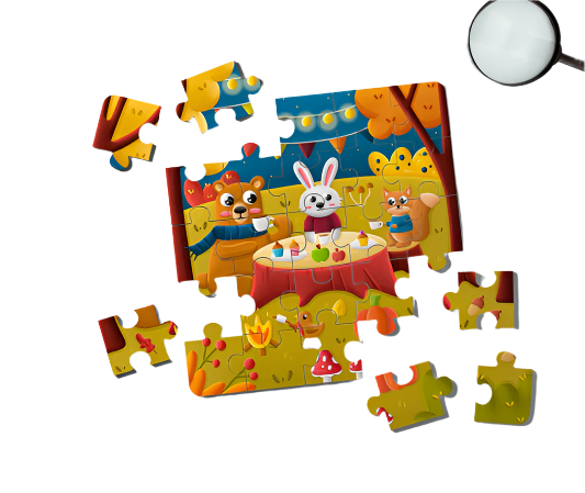 Burbaby - Wooden Kids Puzzles