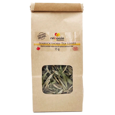 Northern Vigor Berries - Organic Seabuckthorn Tea Leaves