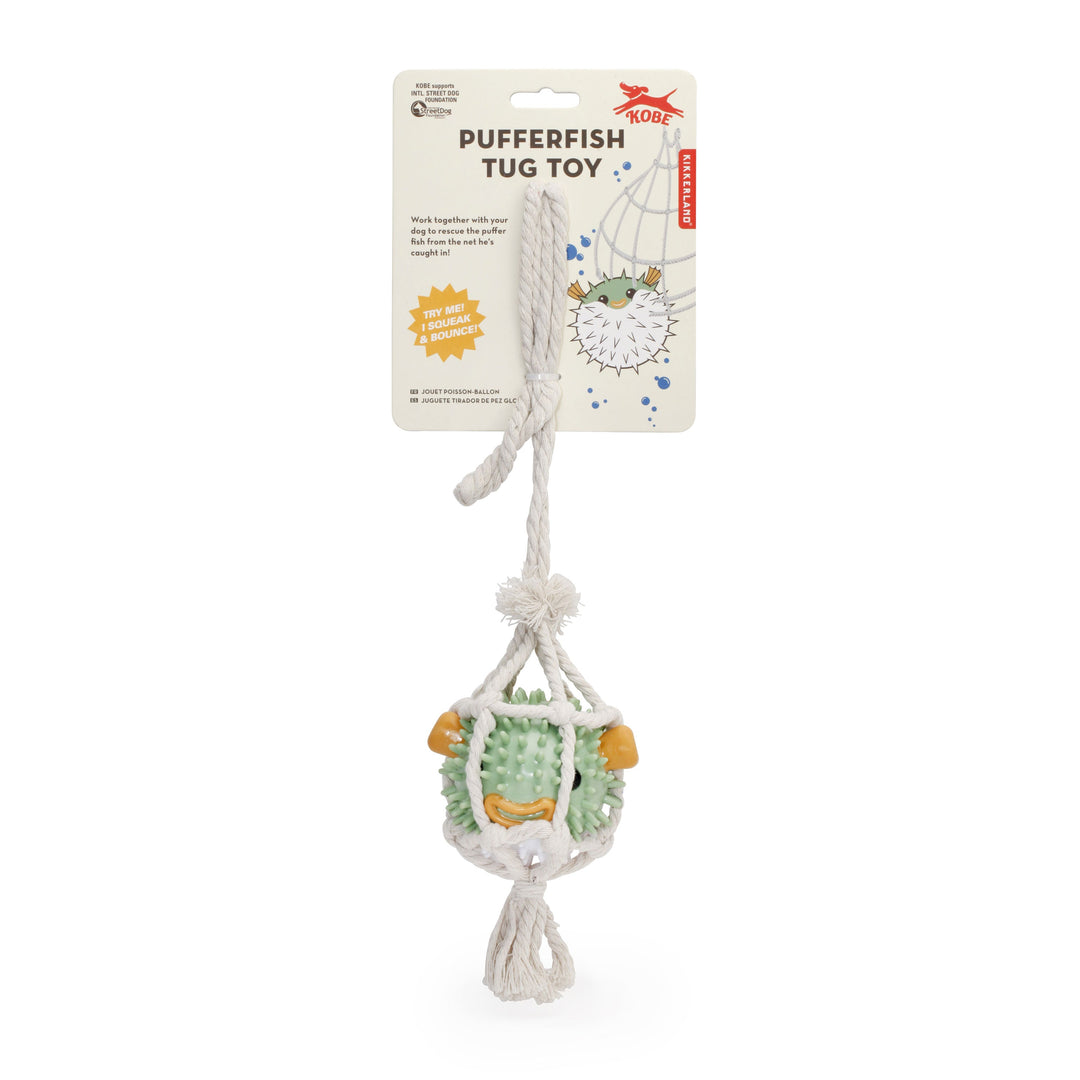 Kikkerland - Pufferfish Dog Toy