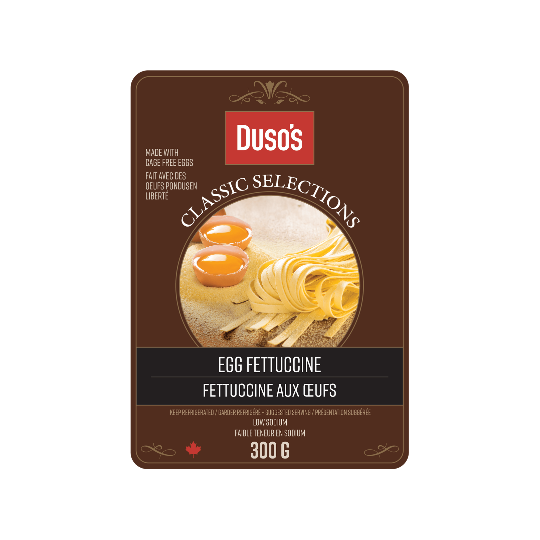 Duso's - Fresh Pasta Egg Fettuccine