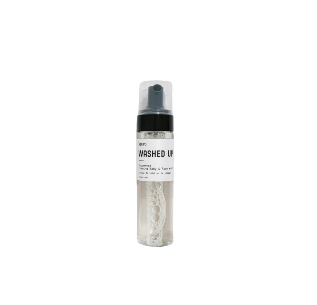 K'pure Naturals - Washed Up Unscented Foaming Wash (210ml)