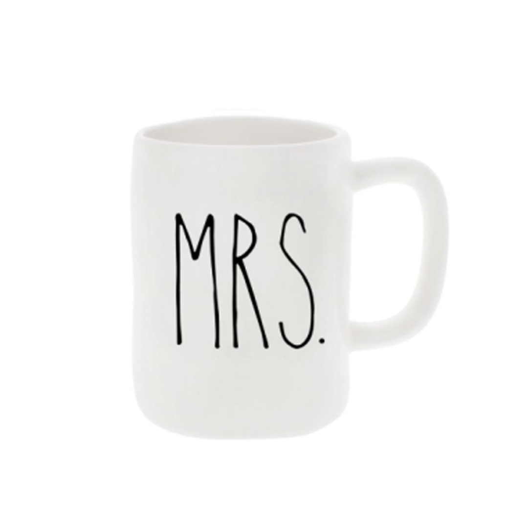 Provisions Market – Farmhouse Modern Ceramic Mug "Mrs."