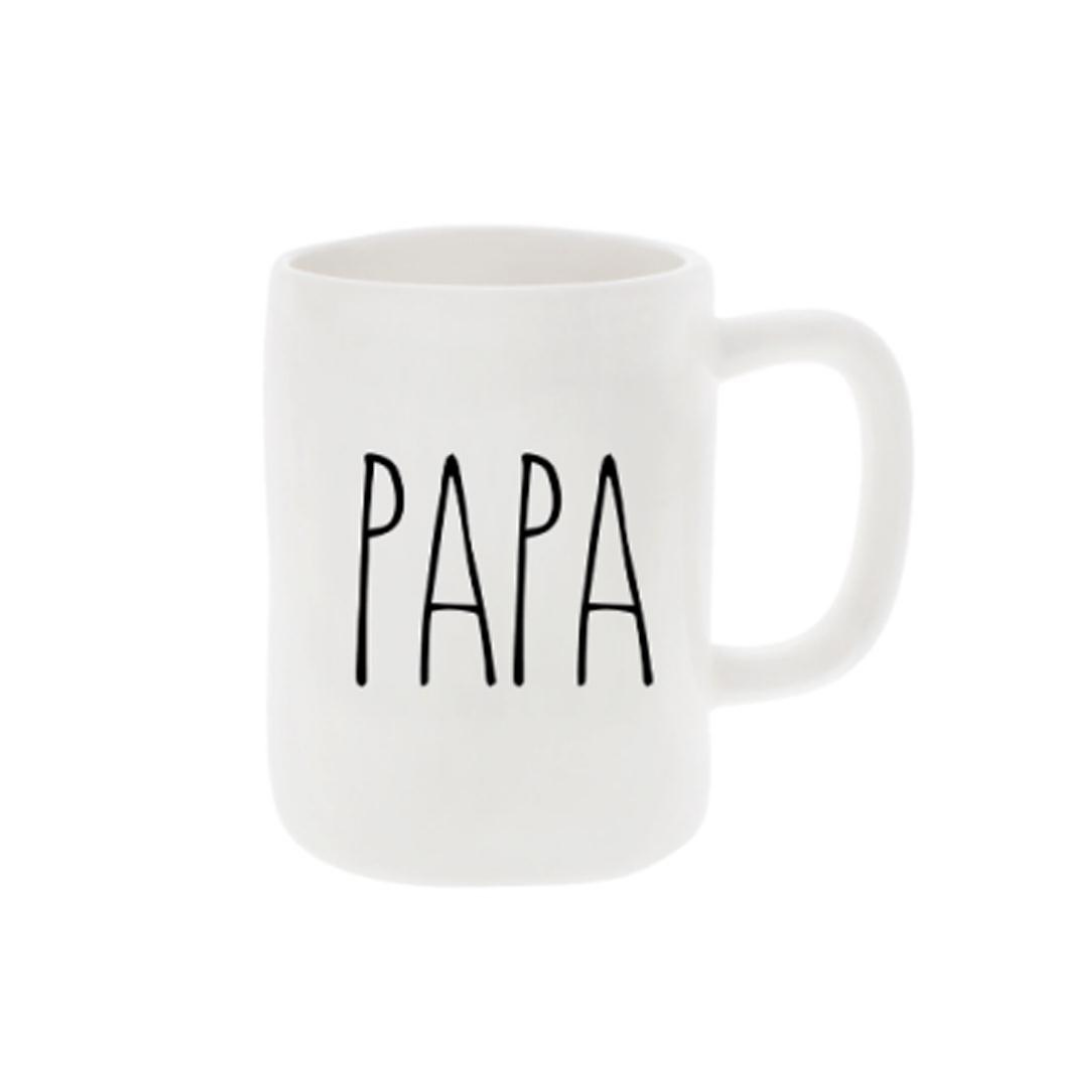 Provisions Market – Farmhouse Modern Ceramic Mug "Papa"