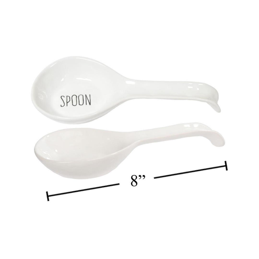 Provisions Market – Farmhouse Modern Ceramic Spoon Rest