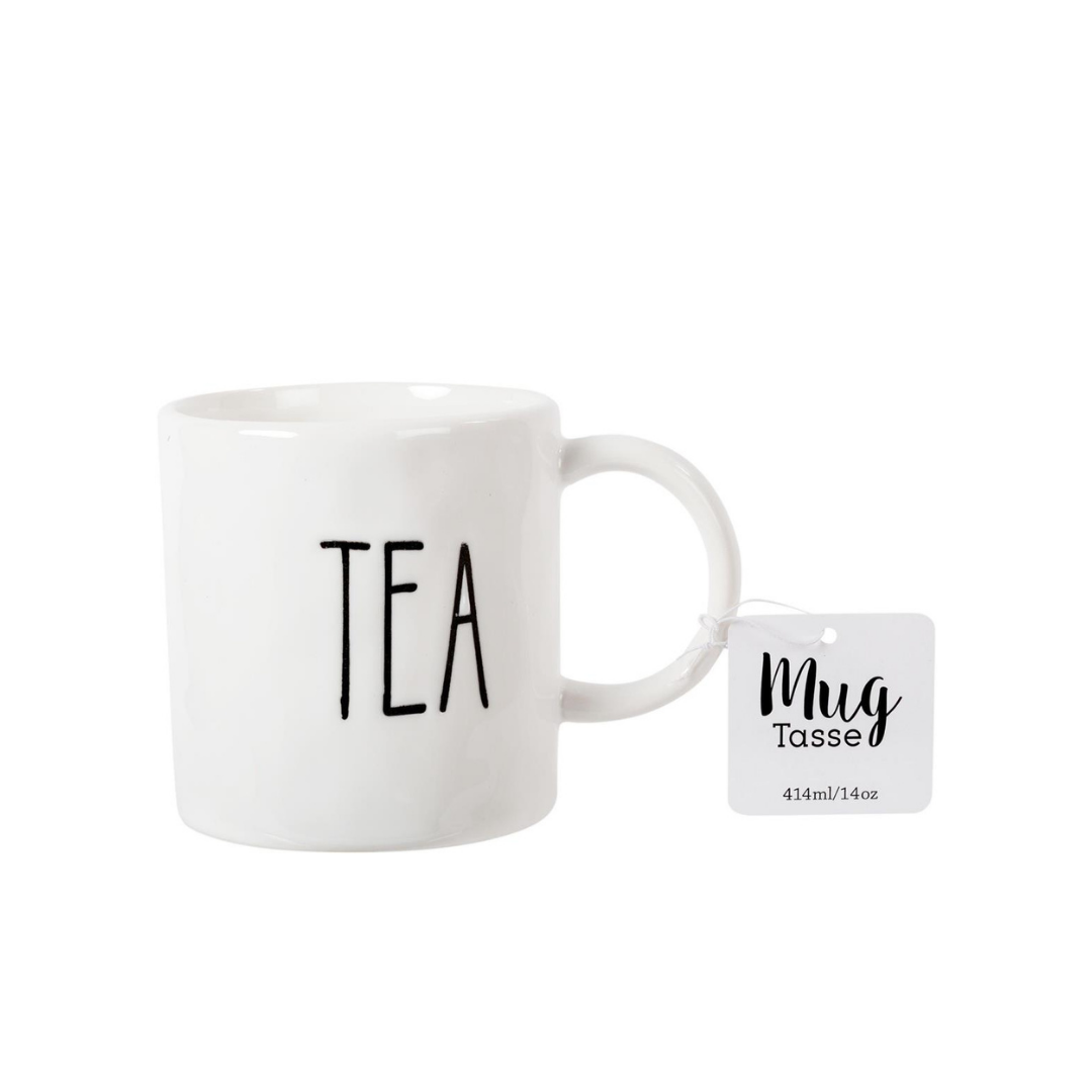 Provisions Market – Farmhouse Modern Ceramic Tea Mug