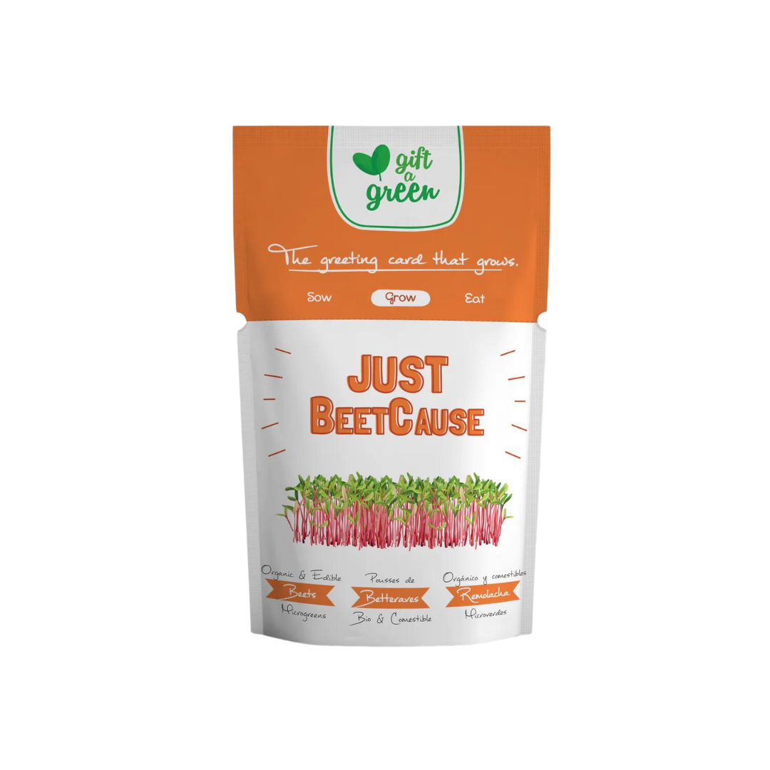 Gift A Green - Micogreen Growing Kit Greeting Cards
