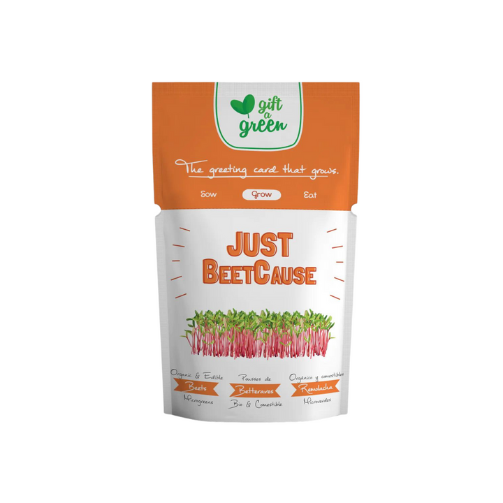 Gift A Green - Micogreen Growing Kit Greeting Cards