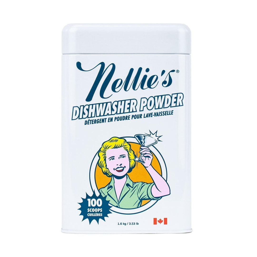 Nellie's-Dishwasher Powder Tin (100 scoops 1.6 kg)