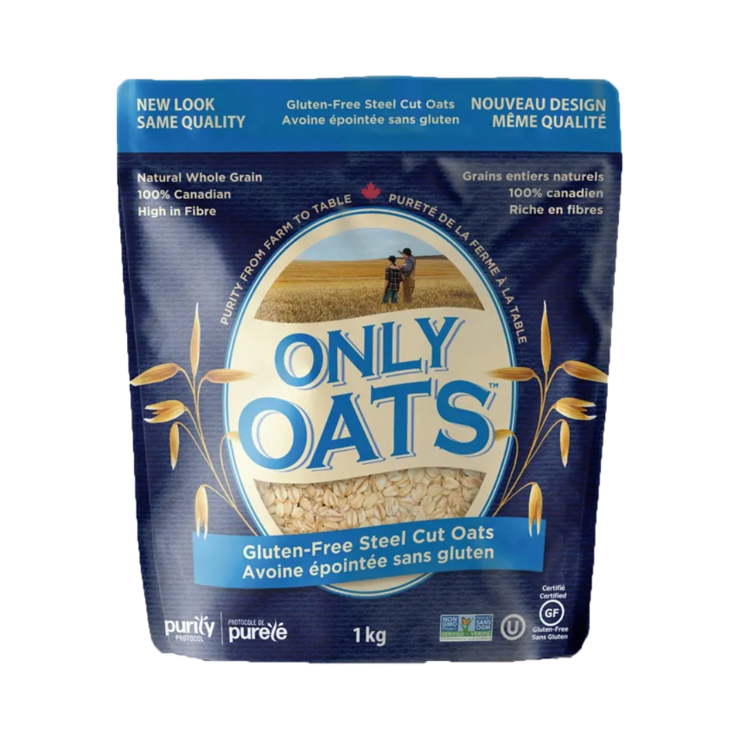 Only Oats - Pure Whole Grain Steel Cut Oats (1kg)