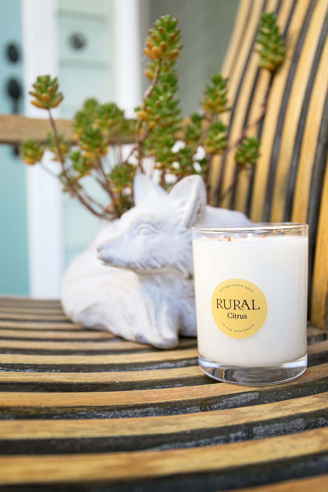Rural Classic Glass Candle