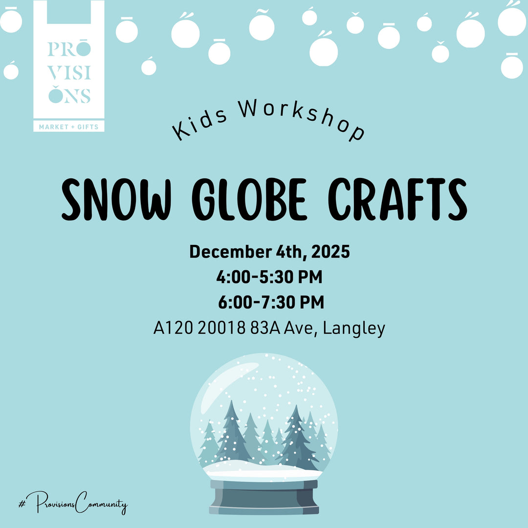 Kids Workshop: Snow Globe Crafts - December 4th 2025