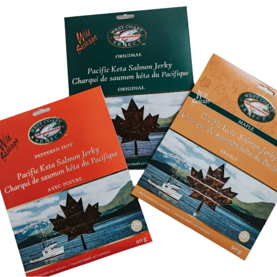 West Coast Select - Sleeved Salmon Jerky (90g)
