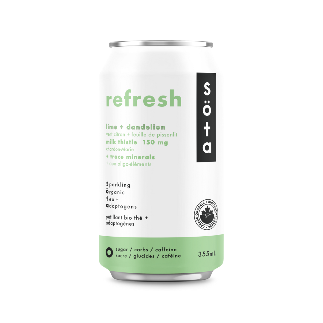 SOTA - Sparkling Organic Tea and Adaptogens