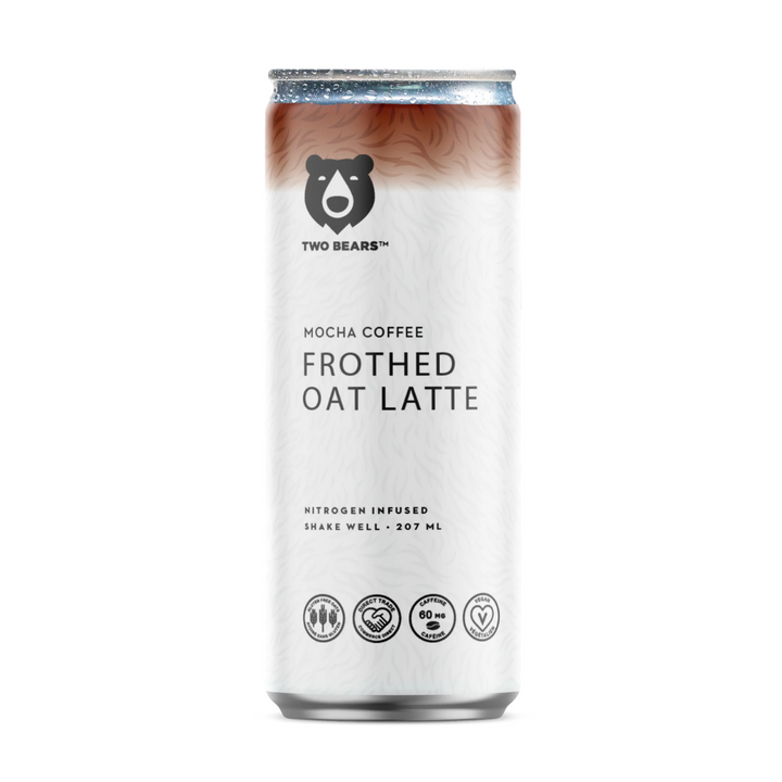 Two Bears - Frothed Oat Latte (207ml)