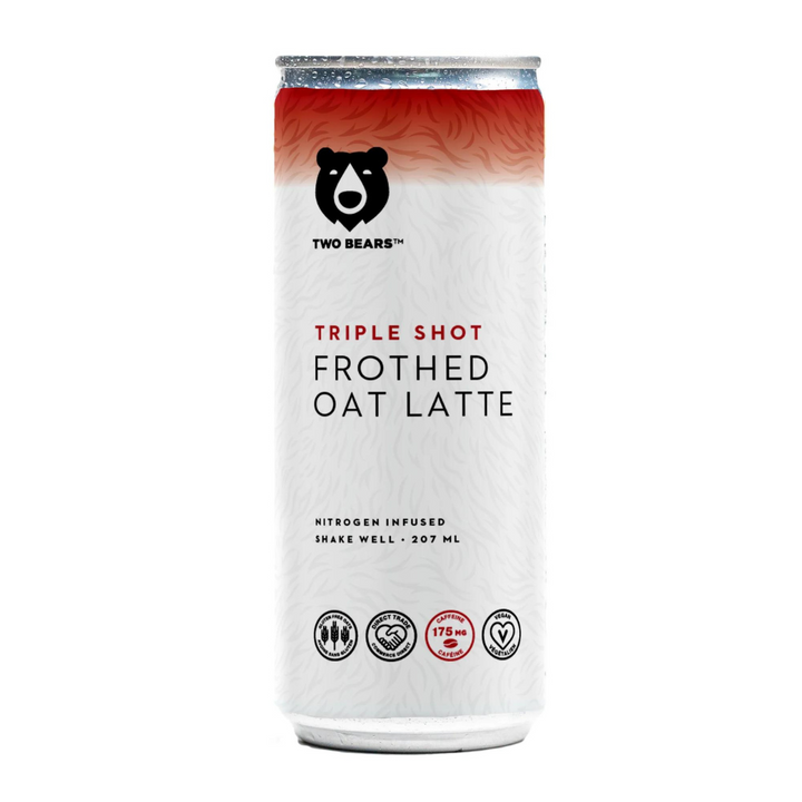 Two Bears - Frothed Oat Latte (207ml)