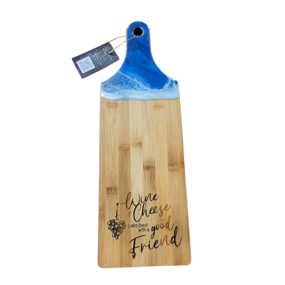 Kendal Heights Decor & Woodworking - Laser Etched Bamboo Paddle