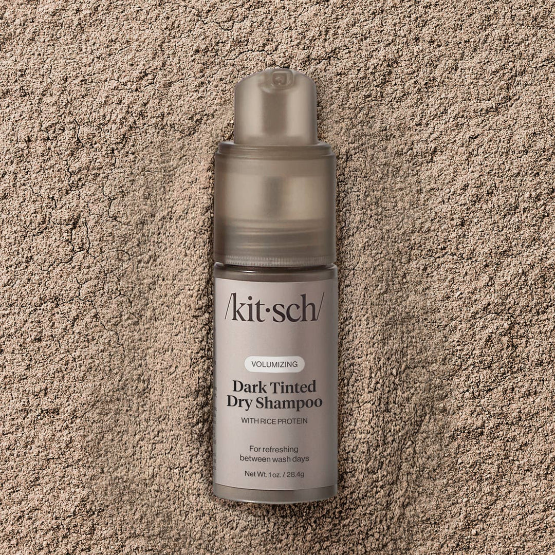 Kitsch - Volumizing Rice Protein Dry Shampoo - Dark Tinted 1 oz
