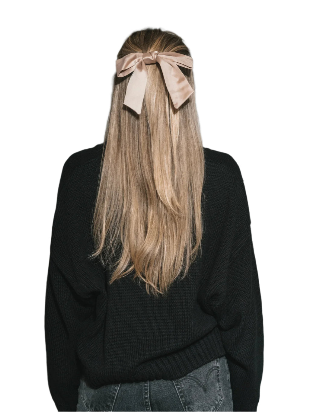 Brunette The Label - Large Satin Bow Hair Beret