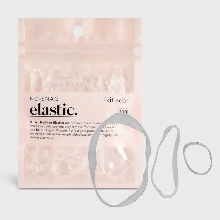 Kitsch - No Snag Elastic (100pc Clear)