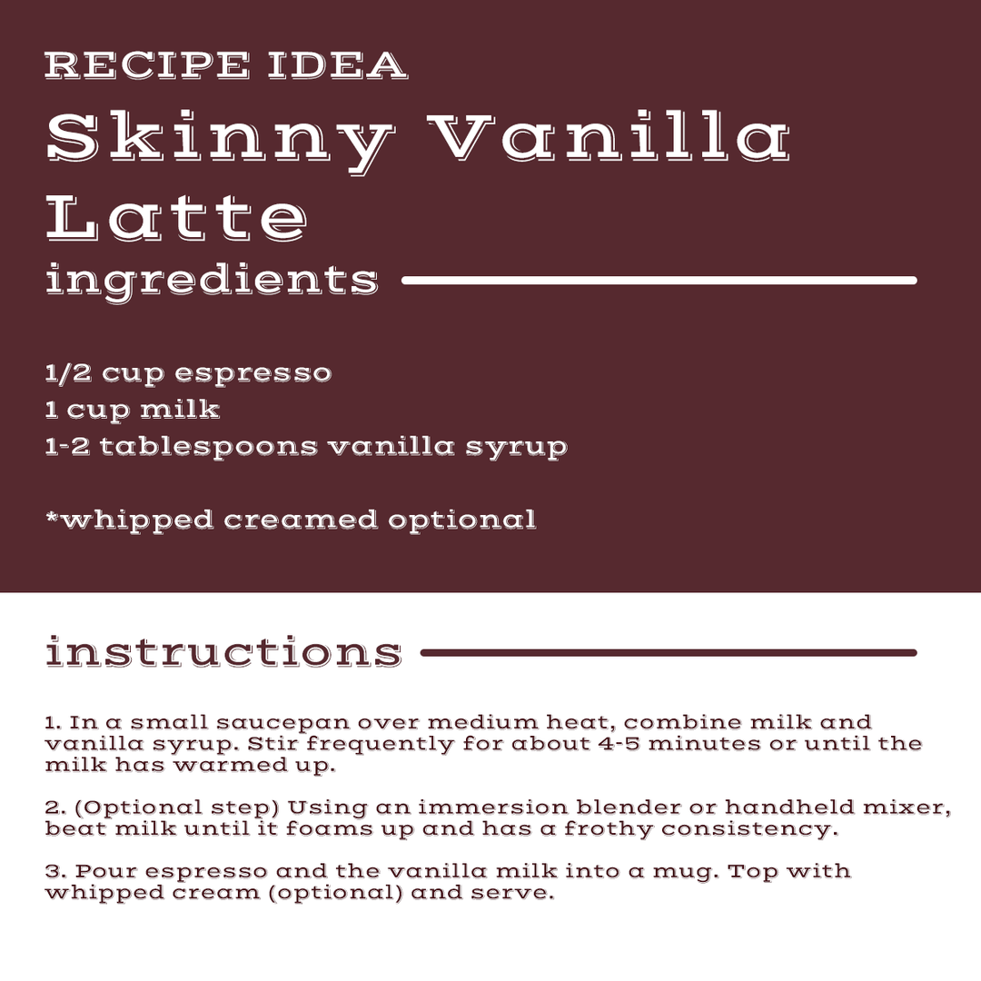 Matteo's - Sugar Free Coffee Syrup - Vanilla