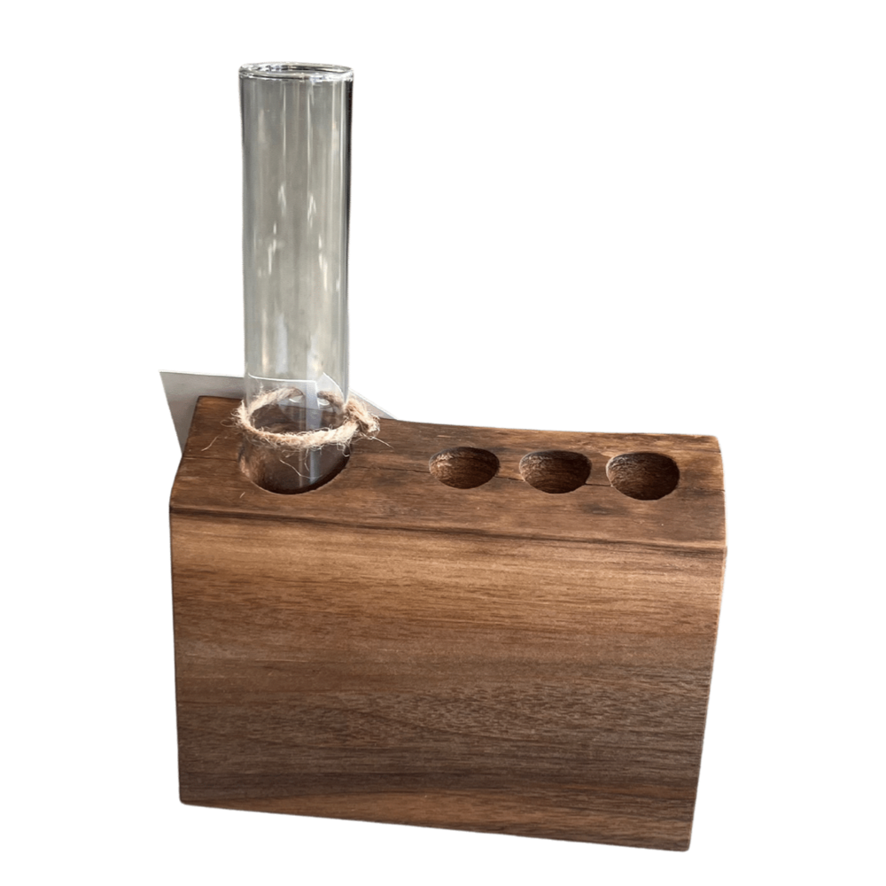 Pepe Woodwork - Candle Holder with Vase
