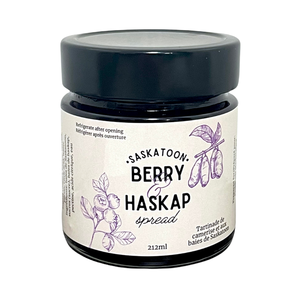 SaskMade - Saskatoon Berry and Haskap Spread (212ml)