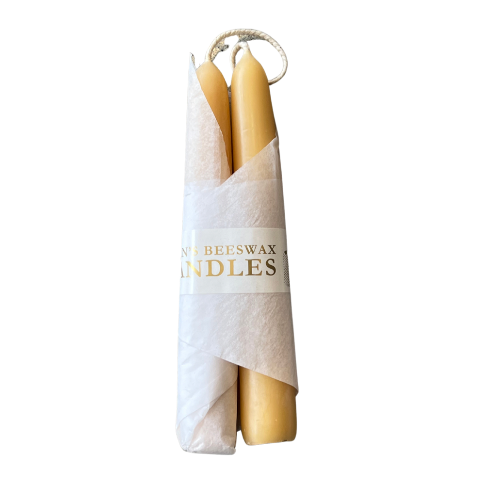 Joan's Beeswax Candles - Tapers