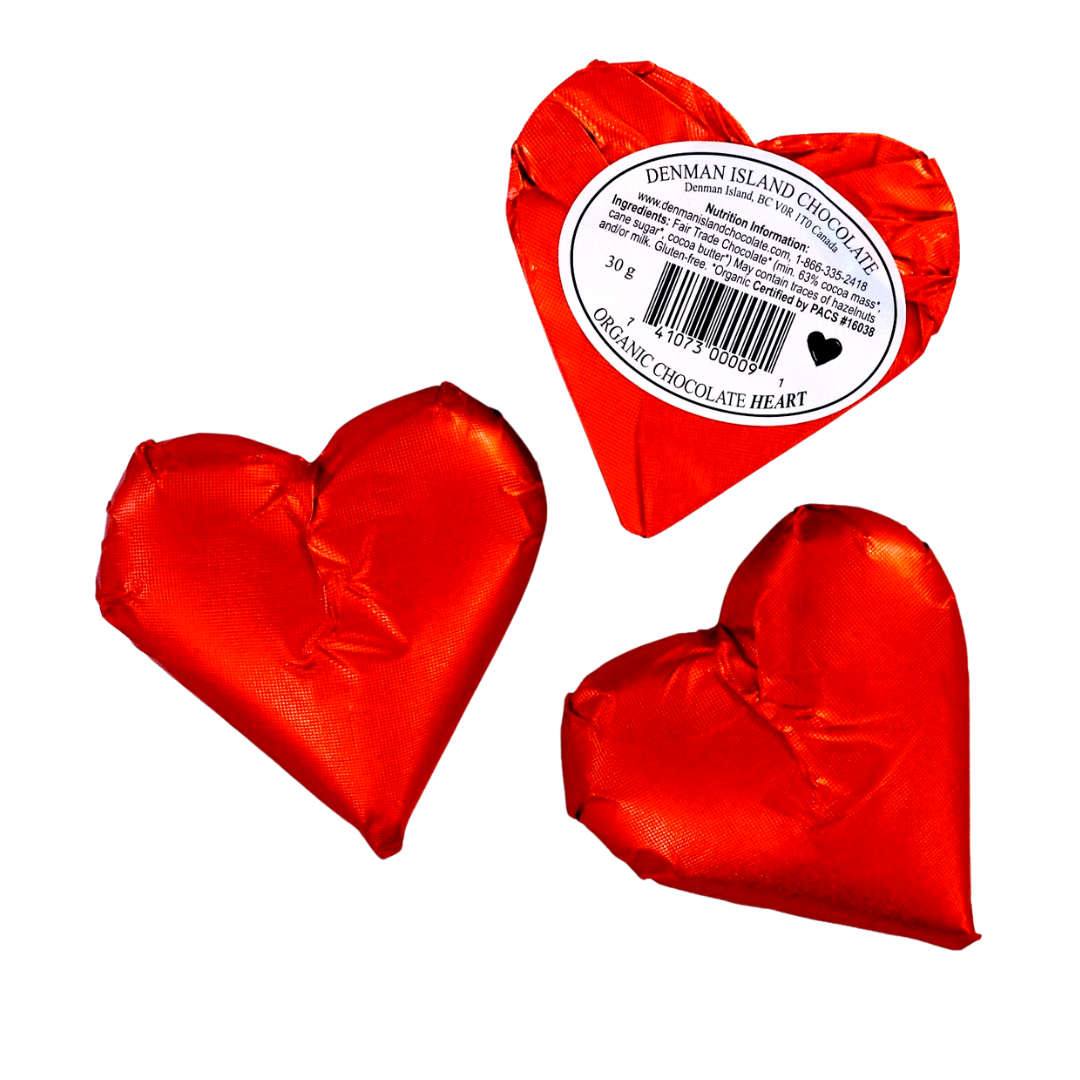 Denman Island Chocolate - Chocolate Heart