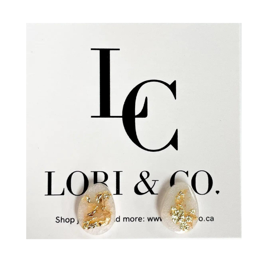 Lori & Co. - Resin Easter Egg Earrings
