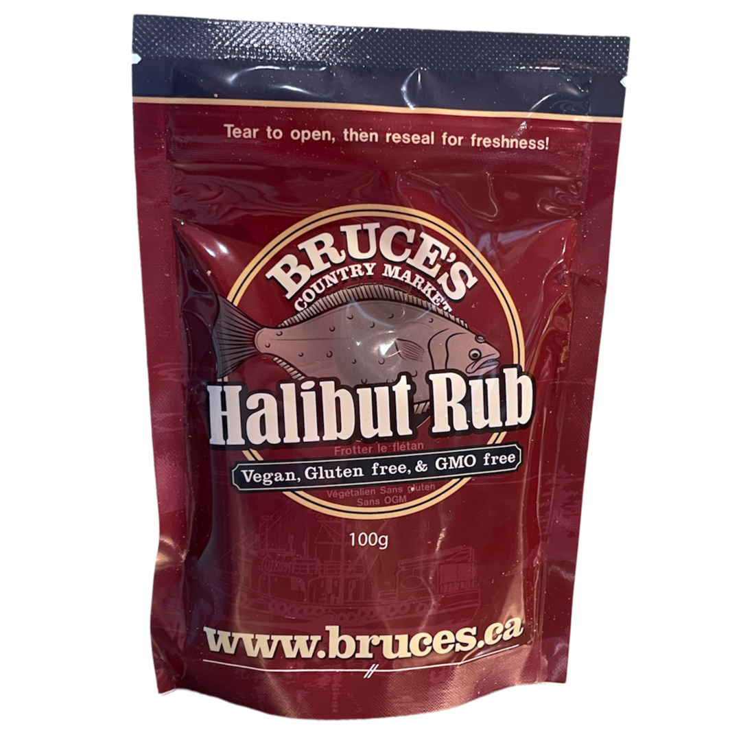 Bruce's Market - Halibut Rub (100g)