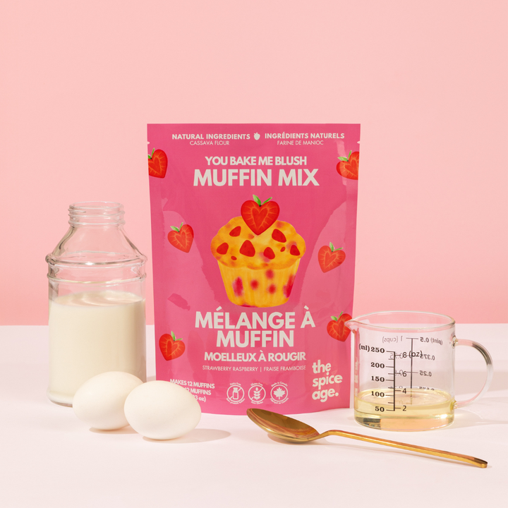 The Spice Age - You Bake me Blush Muffin Mix - Gluten Free
