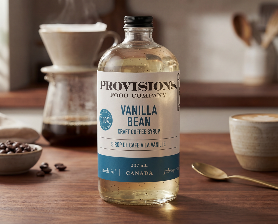 Provisions Food Company - Vanilla Bean Craft Coffee Syrup