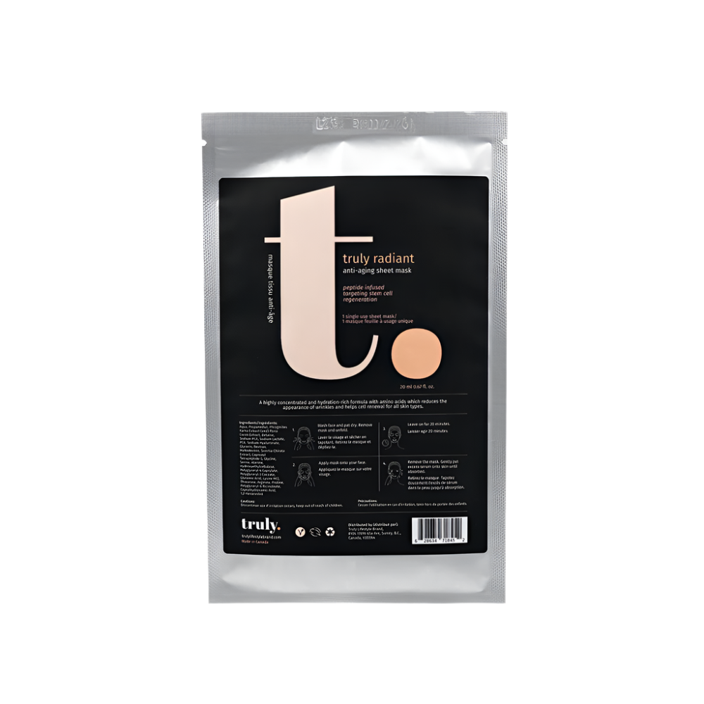 Truly Lifestyle Brand - Truly Radiant Anti Aging Sheet Mask