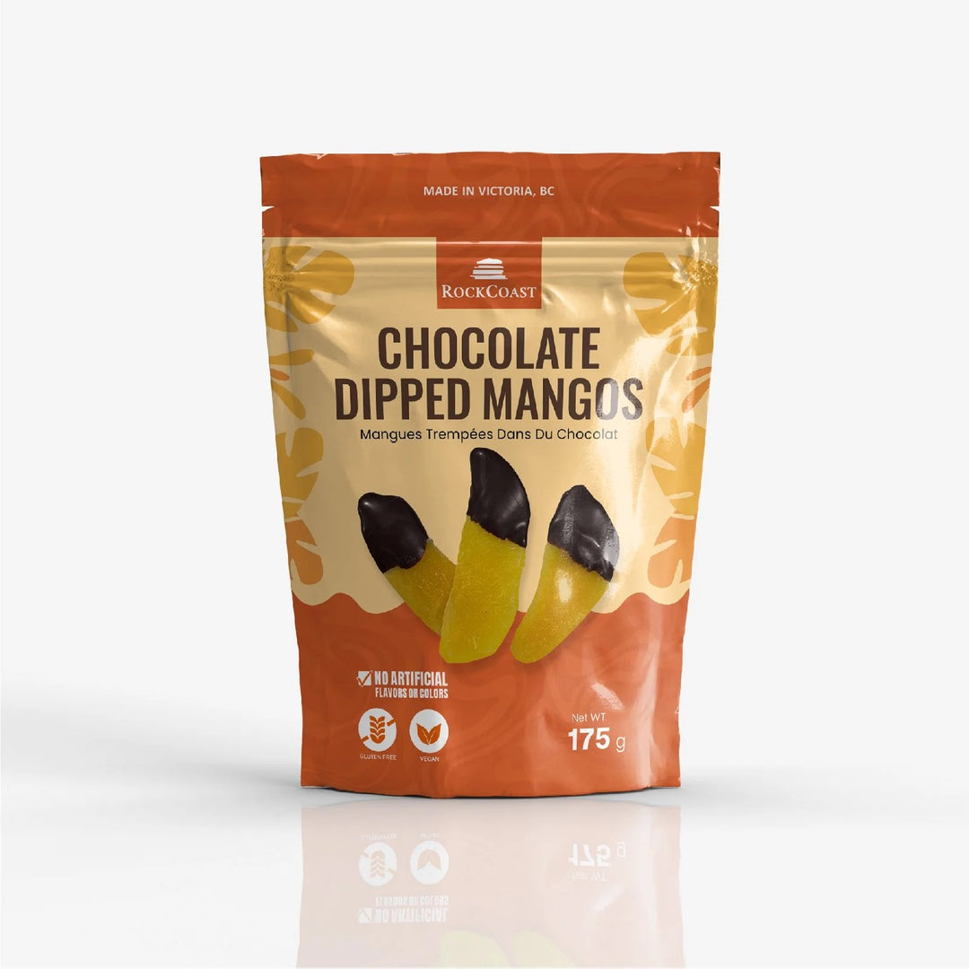 RockCoast - Chocolate Dipped Dried Mango Slices