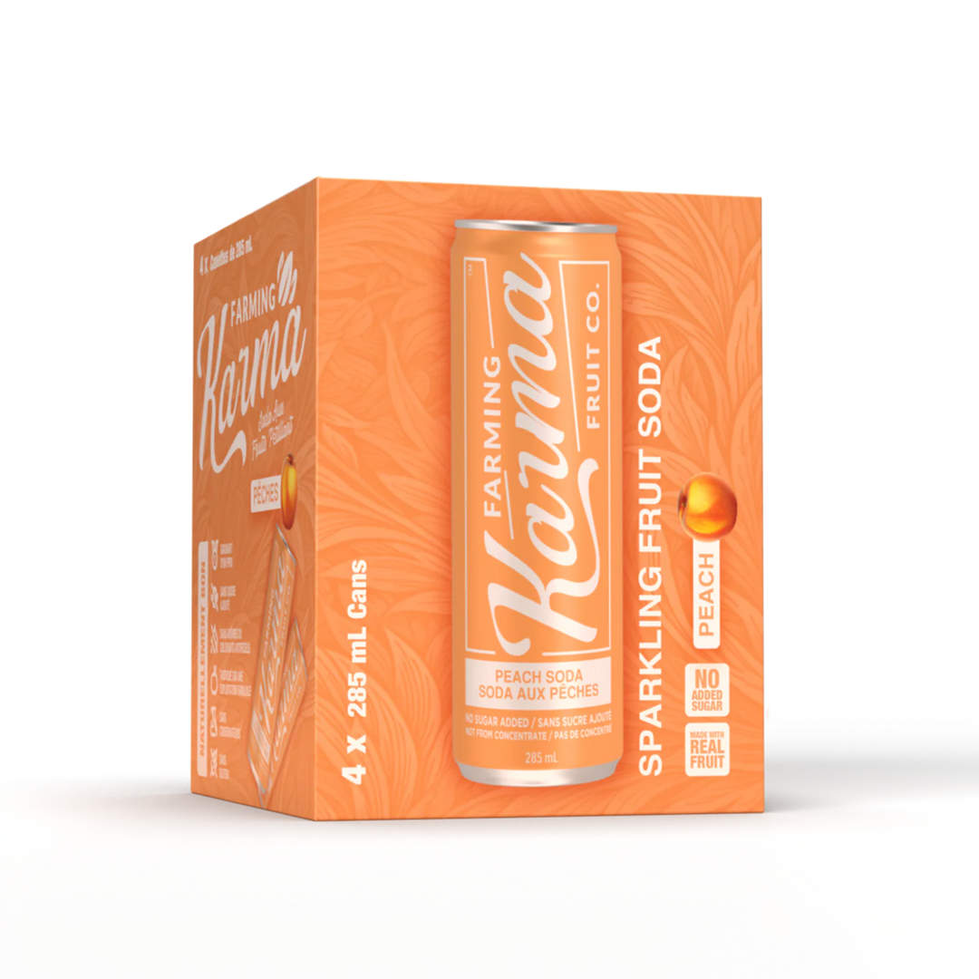 Farming Karma - Sparkling Fruit Soda (4 Pack)