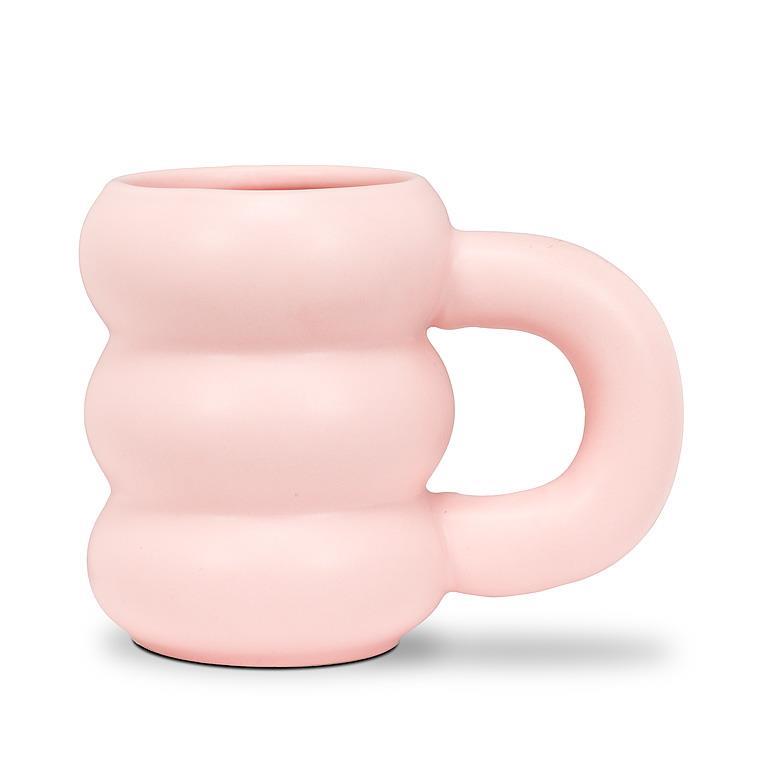 Abbott Collection - Matte Pink Bubble Mug (14oz)