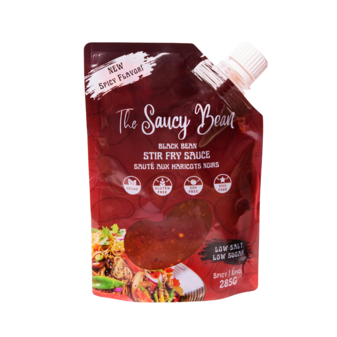 The Saucy Bean - Black Bean Stir Fry Sauce (Spicy)